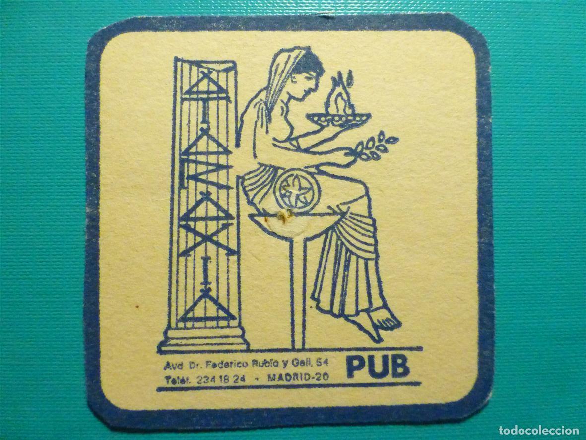 Otros Art&iacute;culos de Coleccionismo en Papel: Posavasos Disco-Bar - Pub Ataraxia - Avd. Dr. Federico Rubio y Gal&iacute;, 54 - Madrid