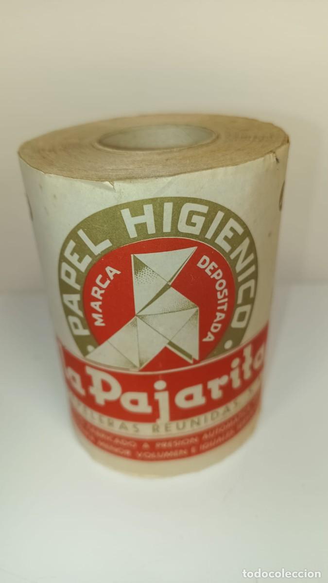 Otros Art&iacute;culos de Coleccionismo en Papel: Rollo Papel Higi&eacute;nico La Pajarita A&ntilde;os 50-60