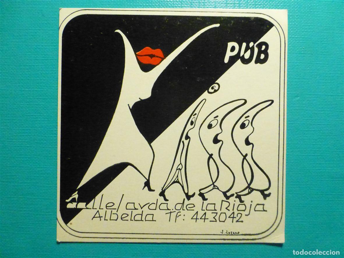 Otros Art&iacute;culos de Coleccionismo en Papel: Posavasos Disco-Bar - Pub - Kiss - Albelda - Huesca