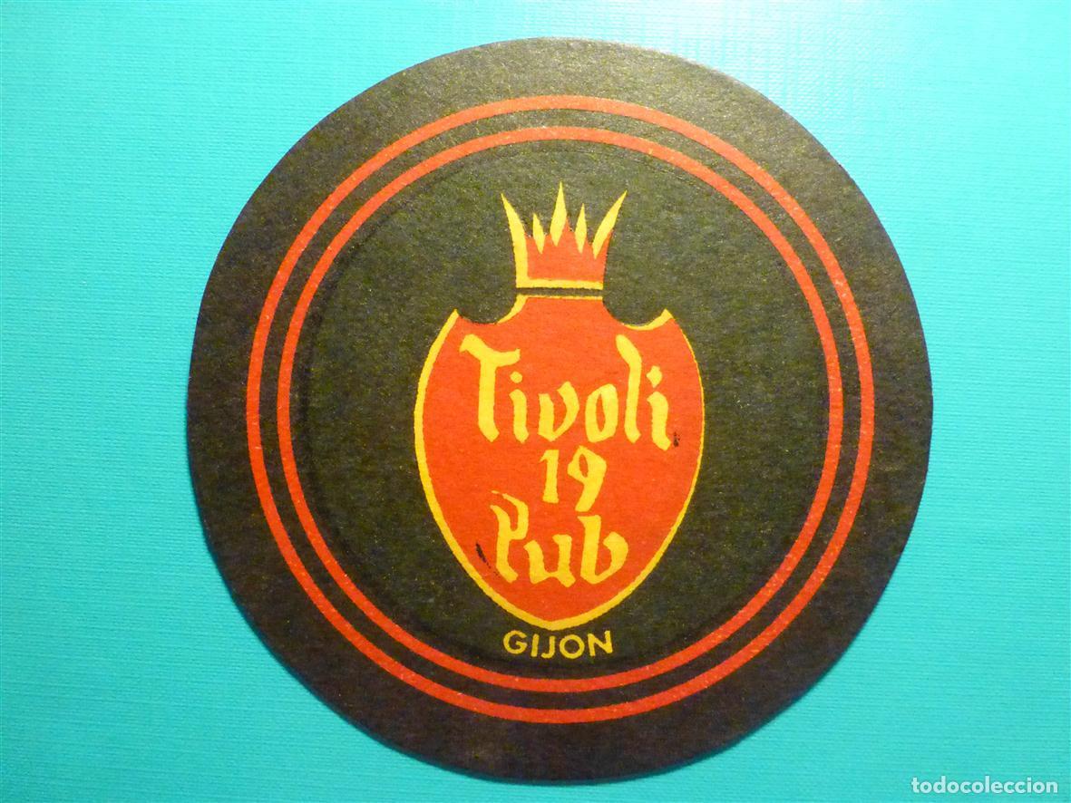 Otros Art&iacute;culos de Coleccionismo en Papel: Posavasos Disco-Bar - Pub - T&iacute;voli, 19 - Pub - Gij&oacute;n