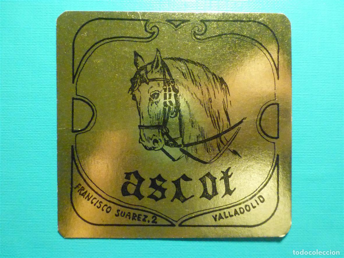 Otros Art&iacute;culos de Coleccionismo en Papel: Posavasos Disco-Bar - Pub - Ascot - Francisco Suarez, 2 - Valladolid