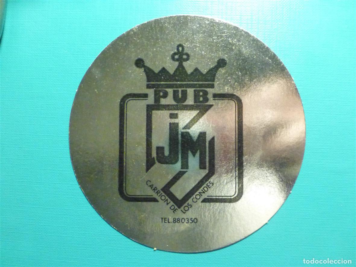 Otros Art&iacute;culos de Coleccionismo en Papel: Posavasos Disco-Bar - Pub -J.M.- JM - Carri&oacute;n de los Condes - Palencia