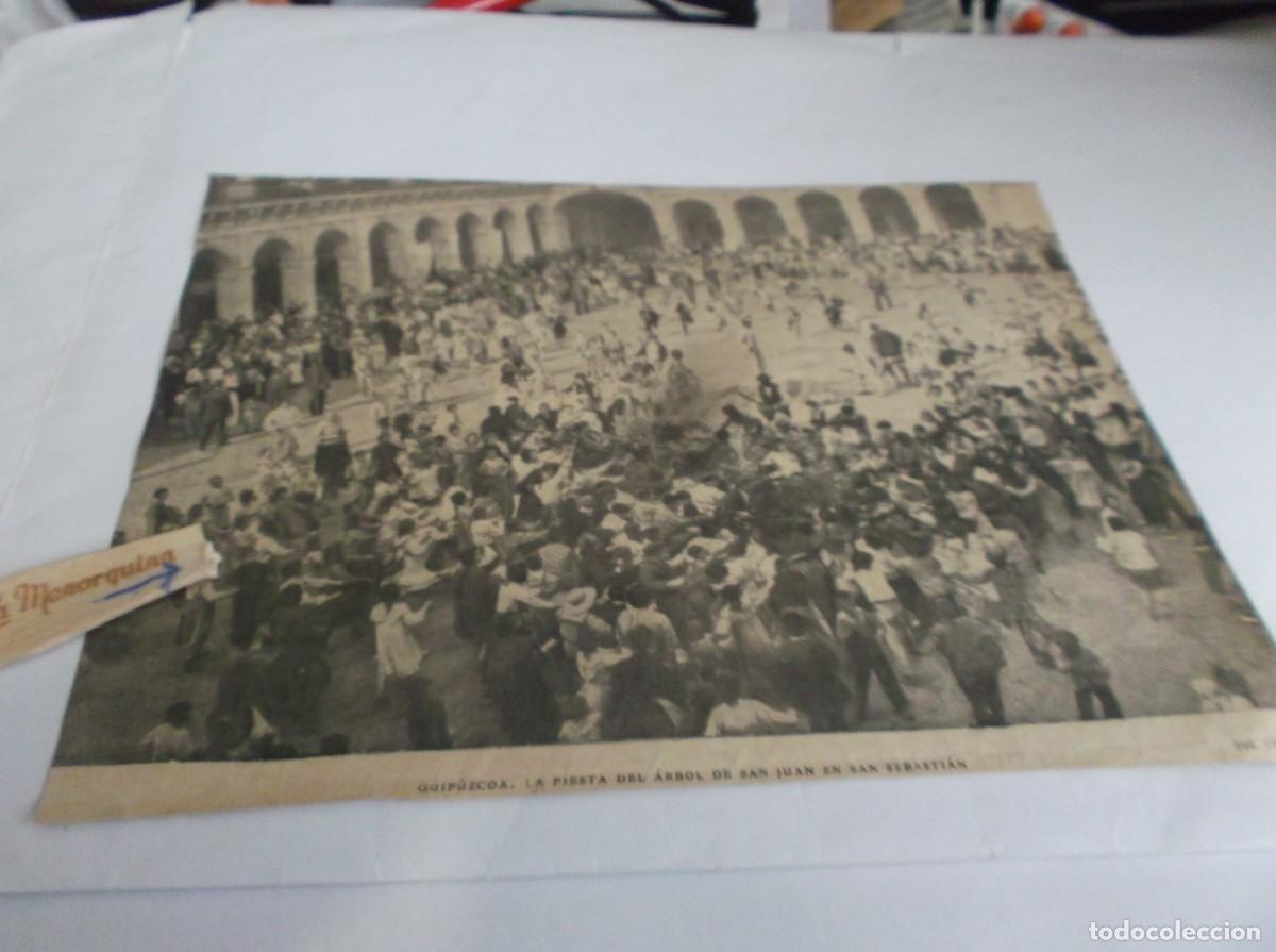 Otros Art&iacute;culos de Coleccionismo en Papel: RECORTE A&Ntilde;O 1905(GUIP&Uacute;ZCOA)LA FIESTA DEL &Aacute;RBOL DE SAN JUAN EN SAN SEBASTI&Aacute;N(FOTO FREDERLE