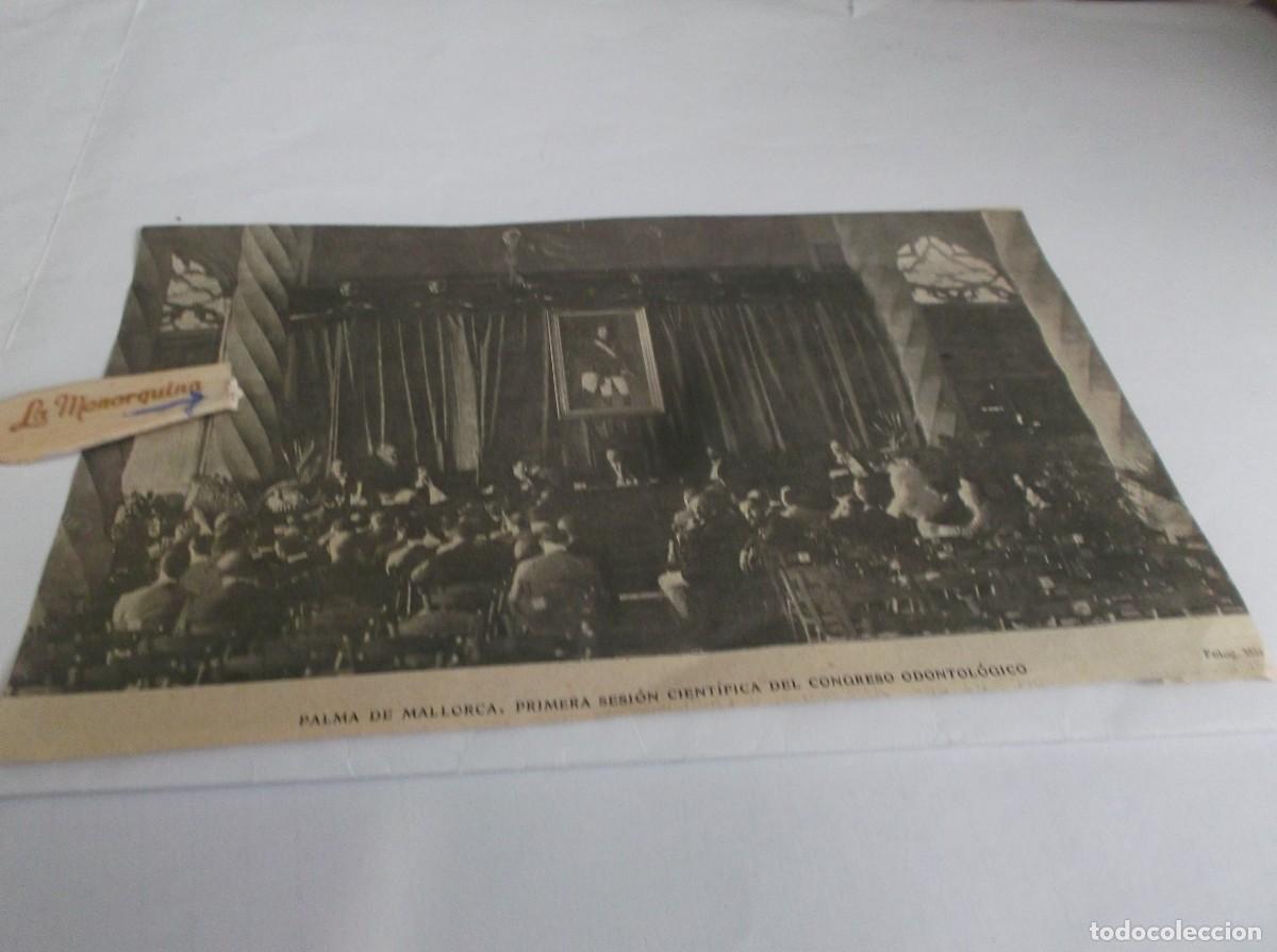 Otros Art&iacute;culos de Coleccionismo en Papel: RECORTE A&Ntilde;O 1905(PALMA DE MALLORCA)PRIMERA SESI&Oacute;N CIENT&Iacute;FICA DEL CONGRESO ODONTOL&Oacute;GICO(FOTO MIR