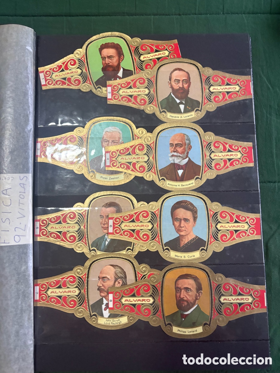 Otros Art&iacute;culos de Coleccionismo en Papel: Enorme colecci&oacute;n de vitolas de puros (A17)