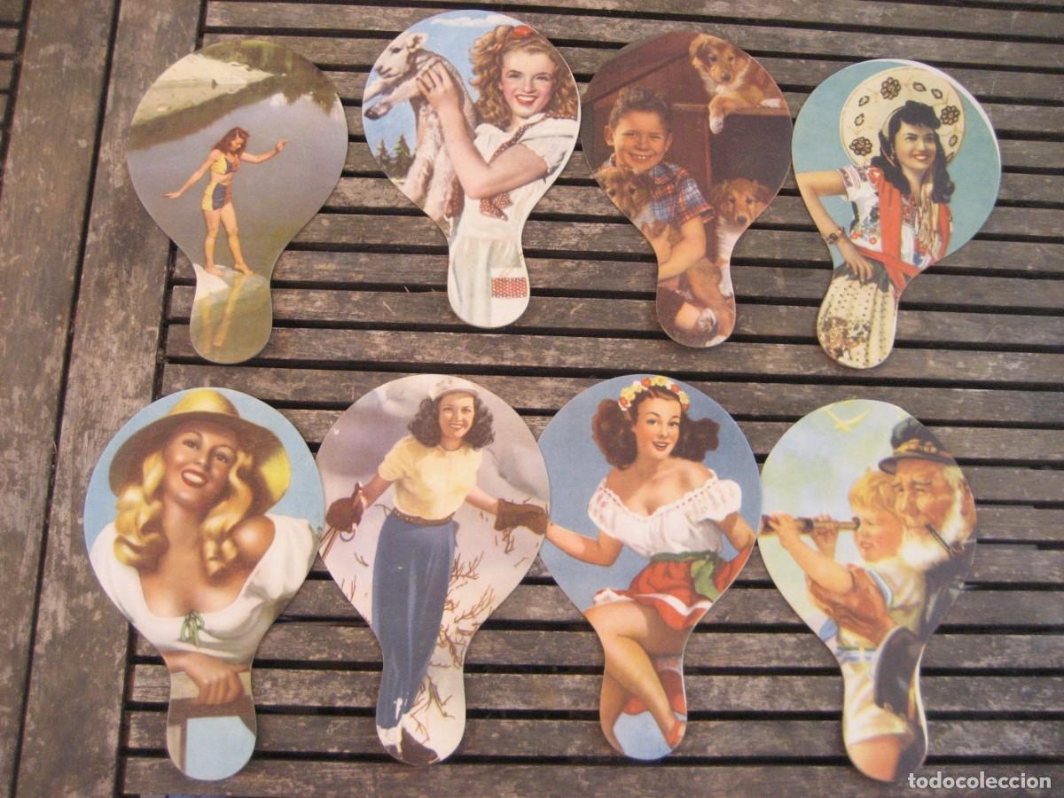Otros Art&iacute;culos de Coleccionismo en Papel: lote de 8 Pay pay La Confianza Brullet , la Roca . pin ups chicas