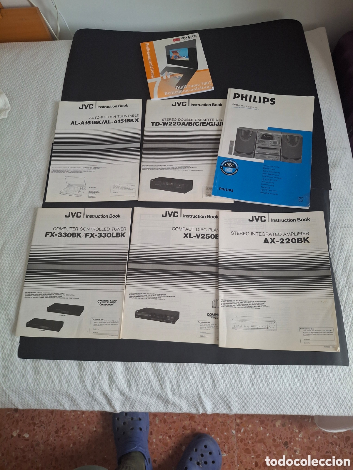 Otros Art&iacute;culos de Coleccionismo en Papel: LOTE DE 7 MANUALES DE USUARIO