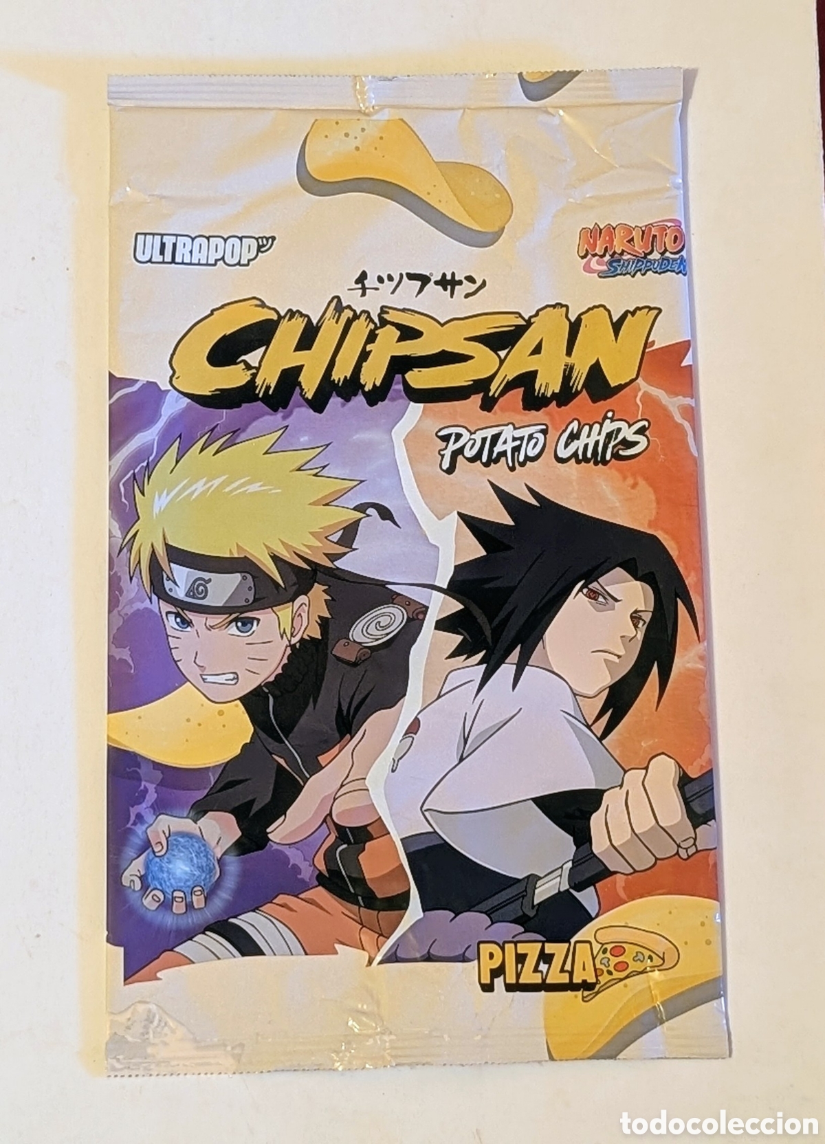 Otros Art&iacute;culos de Coleccionismo en Papel: Envoltorio Bolsa Patatas Naruto