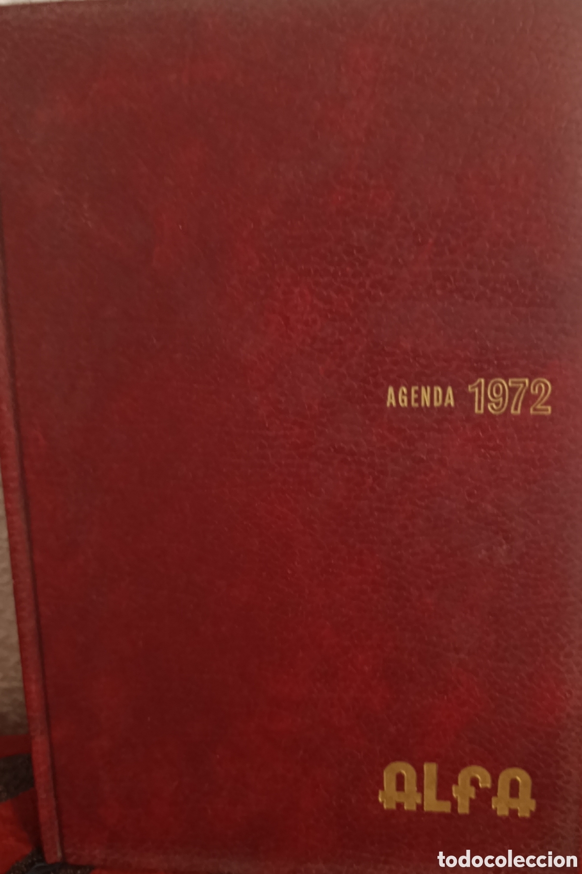 Otros Art&iacute;culos de Coleccionismo en Papel: Agenda antigua ALFA - A&ntilde;o 1972 - Nueva, sin uso y en perfecto estado