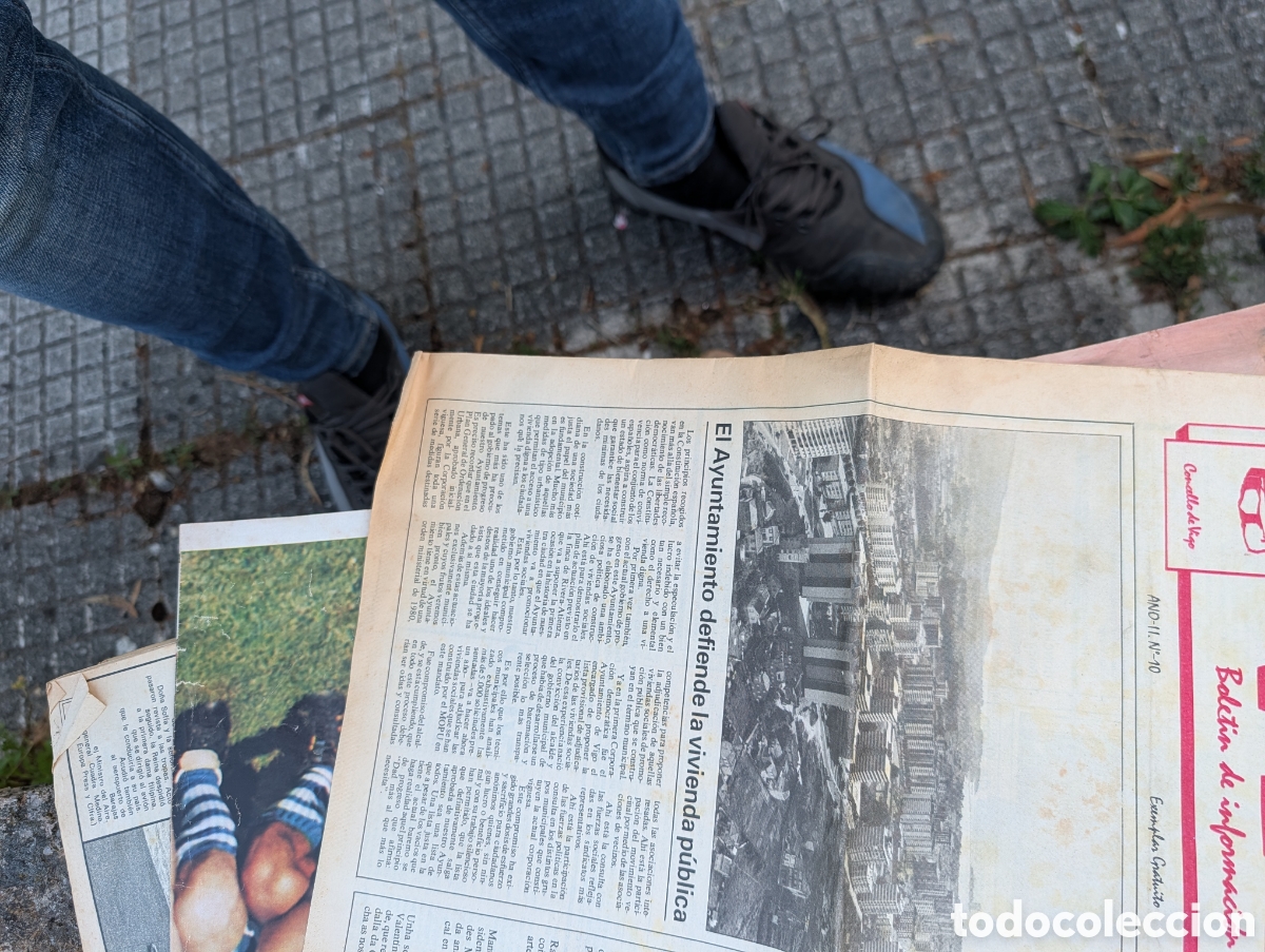 Otros Art&iacute;culos de Coleccionismo en Papel: ​Revista VIGO - Bolet&iacute;n de Informaci&oacute;n Municipal - N&ordm; 10 (Marzo 1986)