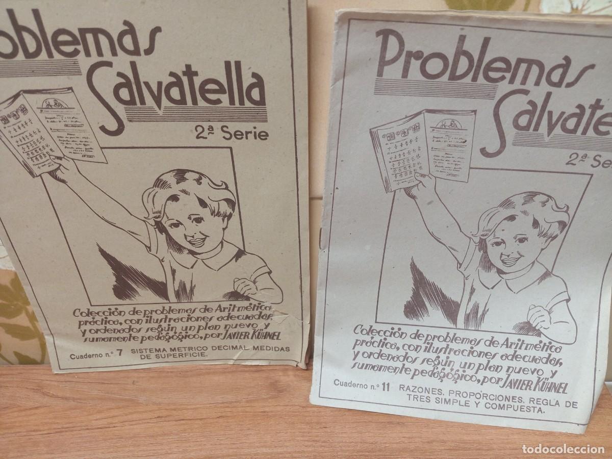 Otros Art&iacute;culos de Coleccionismo en Papel: PROBLEMAS SALVATELLA - CUADERNO 7 Y 11 - 2&ordf; SERIE
