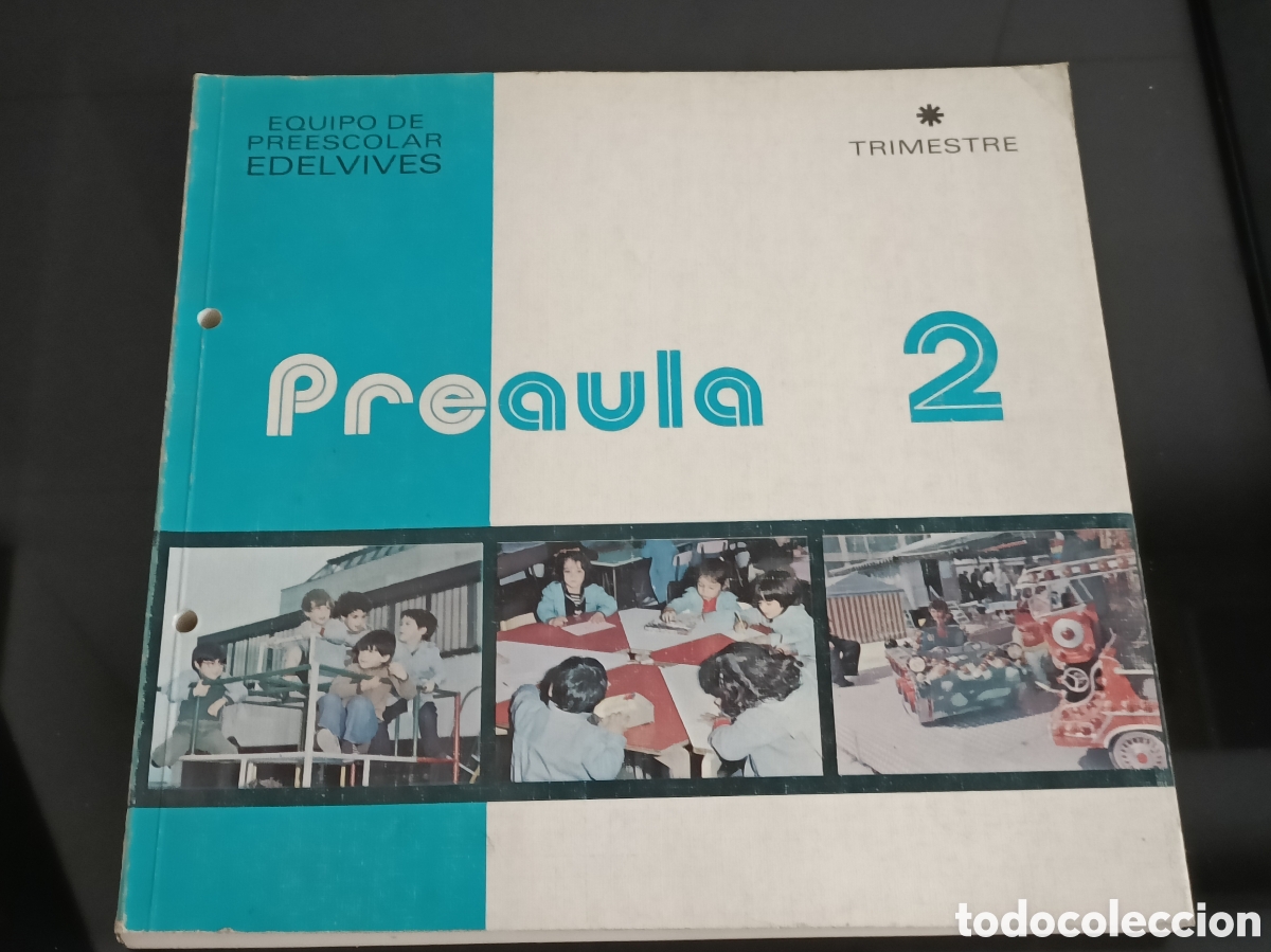 Otros Art&iacute;culos de Coleccionismo en Papel: 1985 Libro texto Preaula 2 Editorial Luis Vives