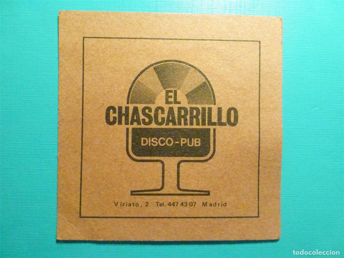 Otros Art&iacute;culos de Coleccionismo en Papel: Posavasos Pub - Disco-Bar - El Chascarrillo - C/ Viriato n&ordm; 2 - Madrid