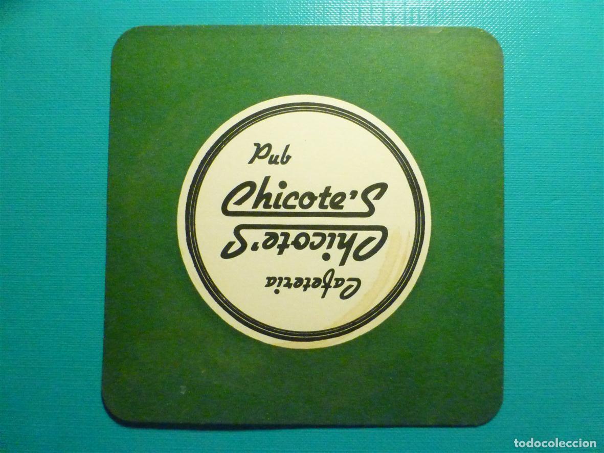 Otros Art&iacute;culos de Coleccionismo en Papel: Posavasos Disco-Bar - Pub Chicote&acute;s - Cafeter&iacute;a - Madrid