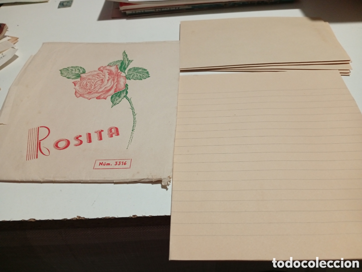 Otros Art&iacute;culos de Coleccionismo en Papel: Sobre Rosita,sobres para cartas