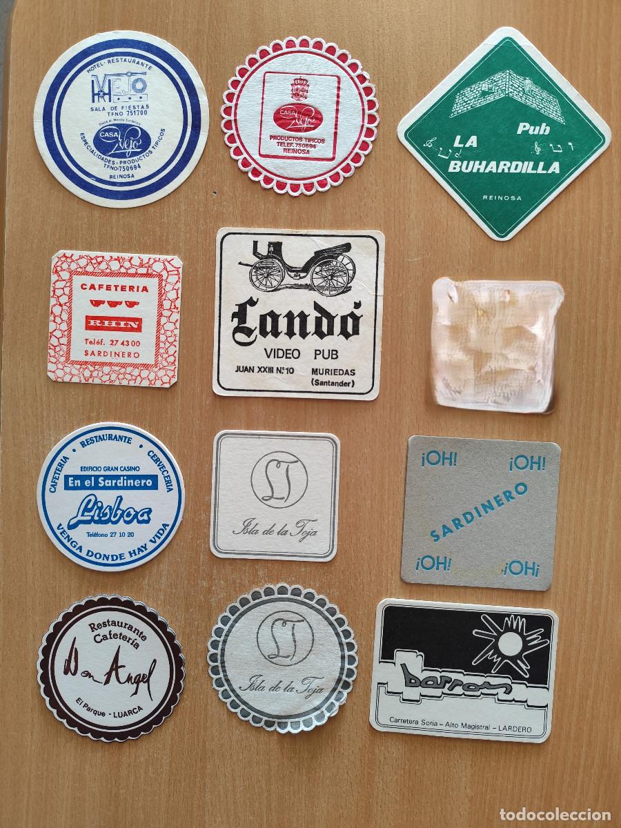 Otros art&iacute;culos de coleccionismo en papel: Posavasos Vintage Santander y Asturias