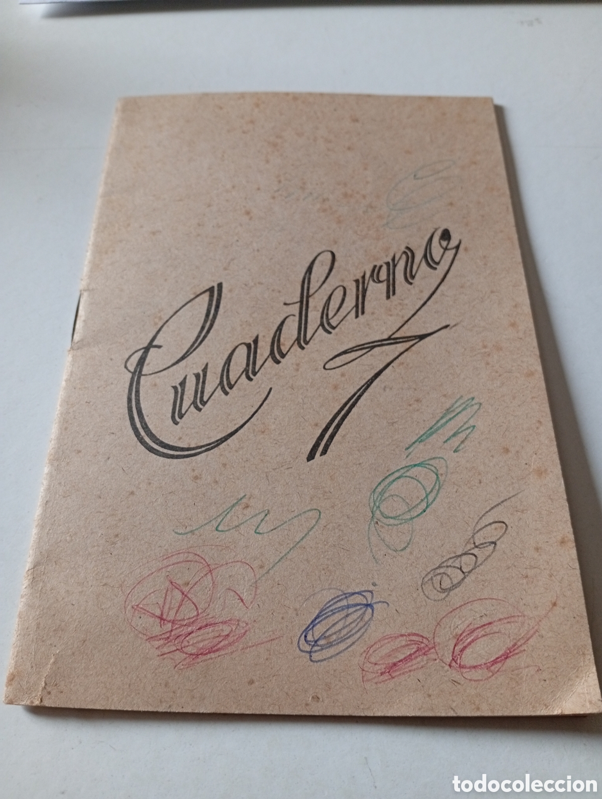 Otros Art&iacute;culos de Coleccionismo en Papel: Peque&ntilde;o cuaderno escolar trasera tablas matem&aacute;ticas