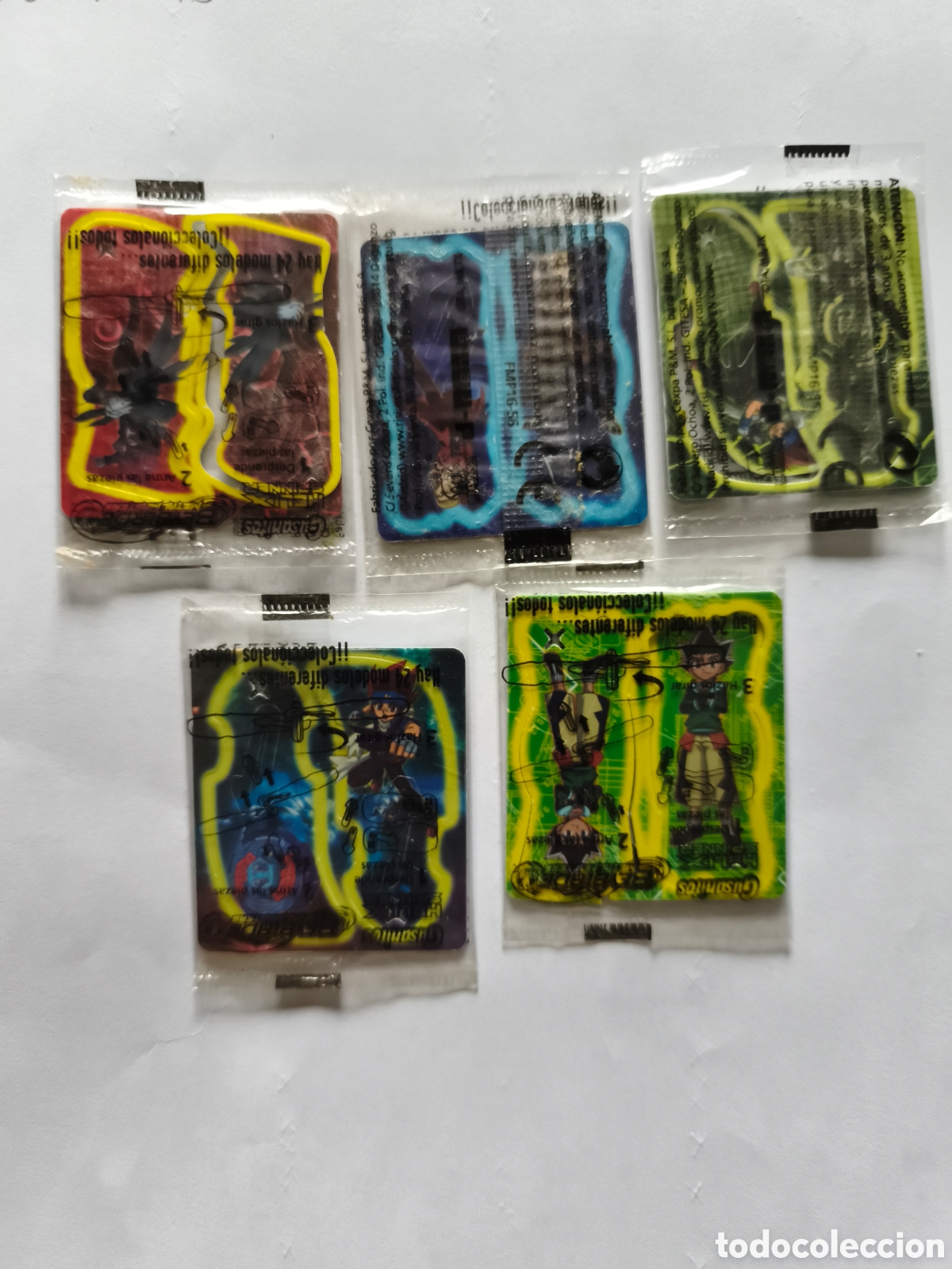 Otros Art&iacute;culos de Coleccionismo en Papel: HELIX SPINNER BEYBLADE GUSANITOS
