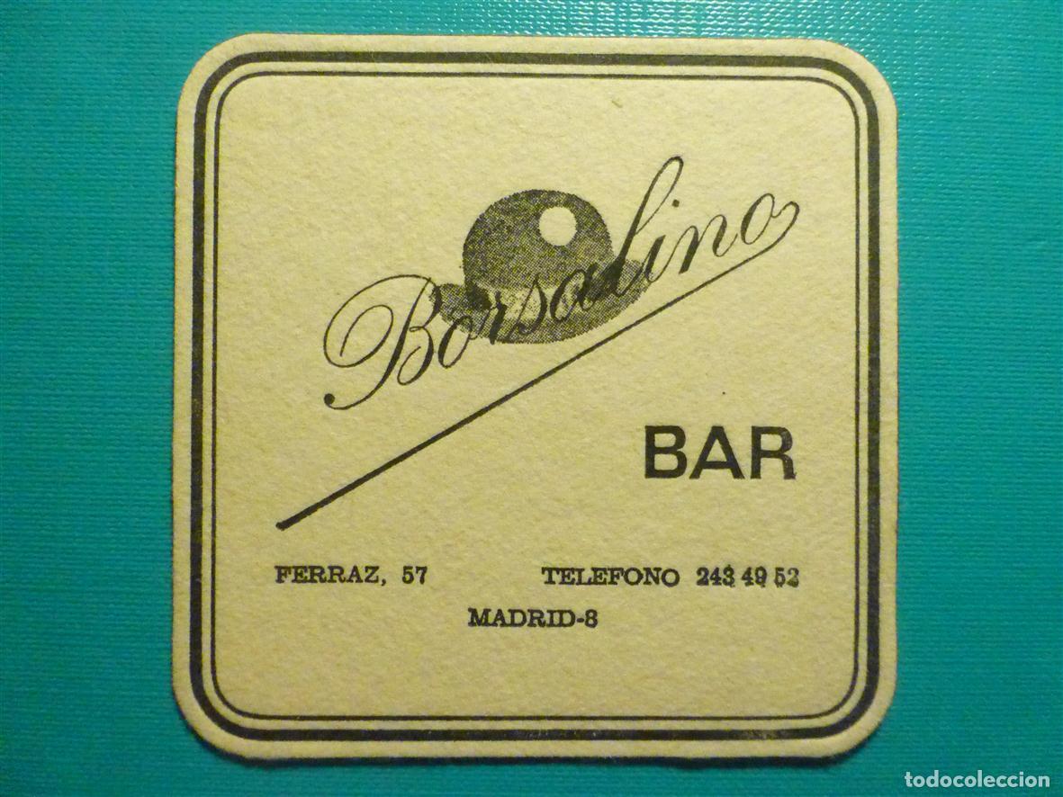 Otros Art&iacute;culos de Coleccionismo en Papel: Posavasos Pub Disco-Bar - Borsalino Bar - Ferraz, 57 - Madrid