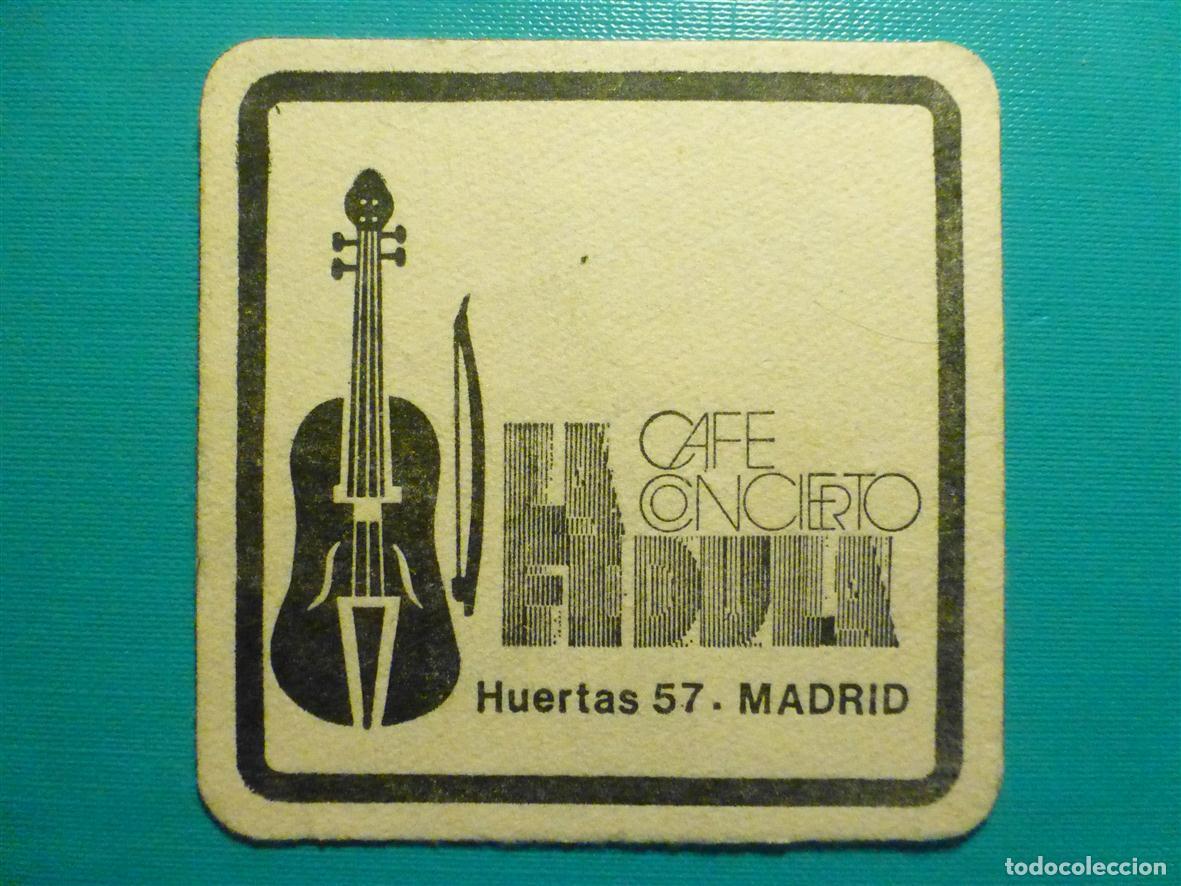 Otros Art&iacute;culos de Coleccionismo en Papel: Posavasos Pub - Disco-Bar - Caf&eacute; Concierto - La F&eacute;dula - c/ Huertas, 57 - Madrid