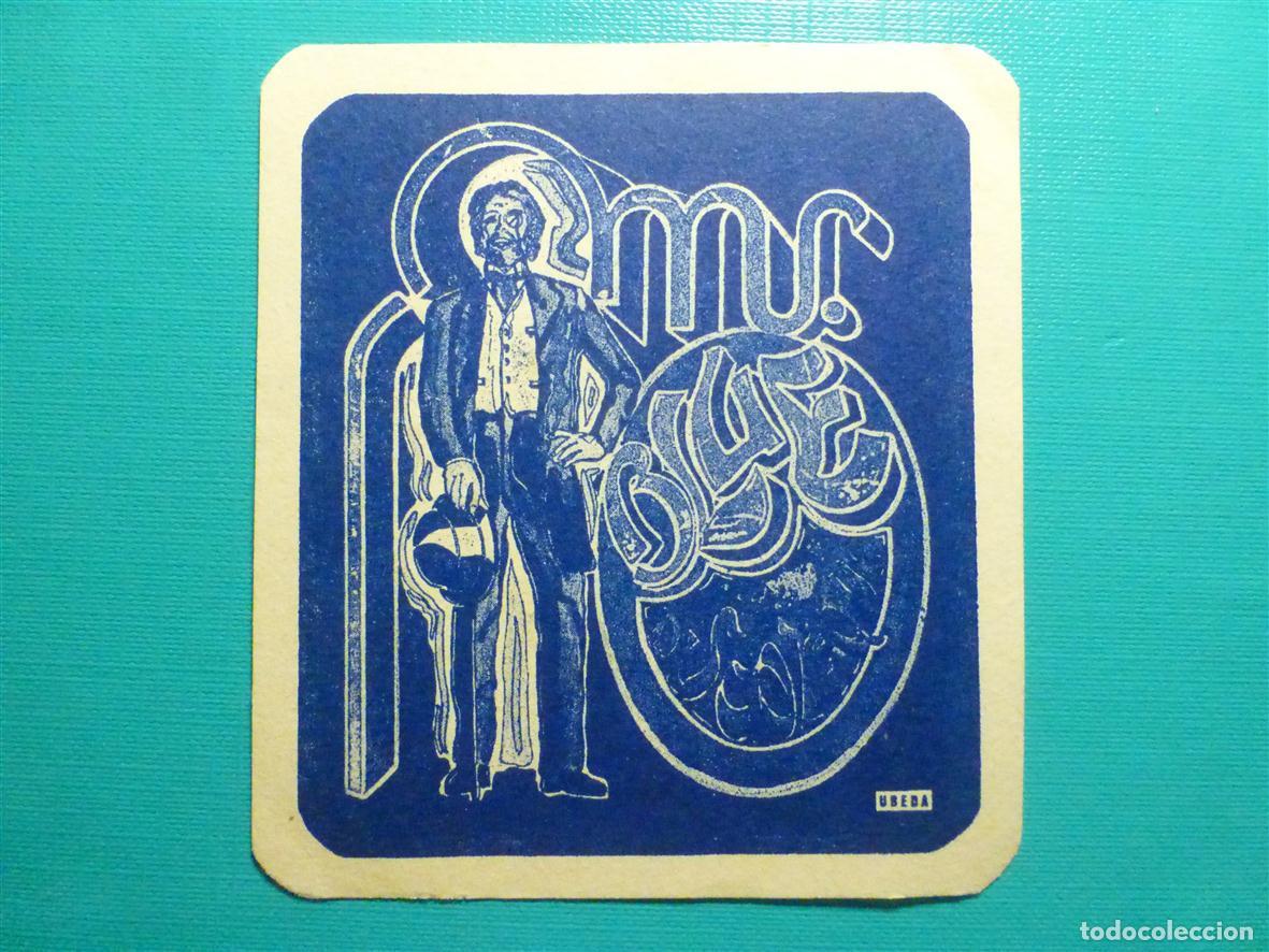 Otros Art&iacute;culos de Coleccionismo en Papel: Posavasos Pub - Discoteca - Disco-Bar - Mr. Blue - &Uacute;beda - Ja&eacute;n