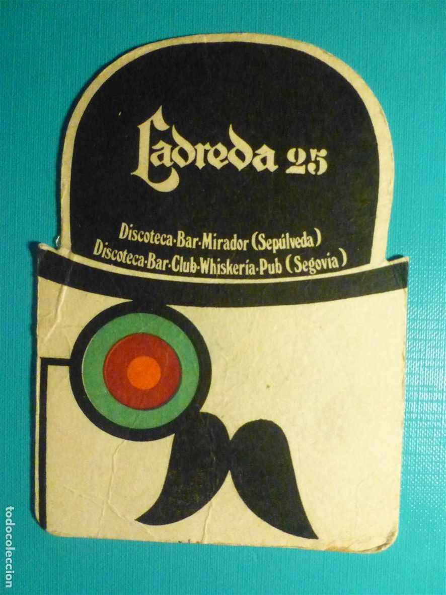 Otros Art&iacute;culos de Coleccionismo en Papel: Posavasos Pub - Discoteca - Disco-Bar - Ladreda 25 - Sep&uacute;lveda - Segovia