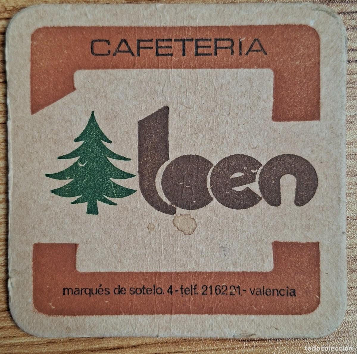 Otros Art&iacute;culos de Coleccionismo en Papel: Posavasos Cafeter&iacute;a Loen cart&oacute;n - Valencia