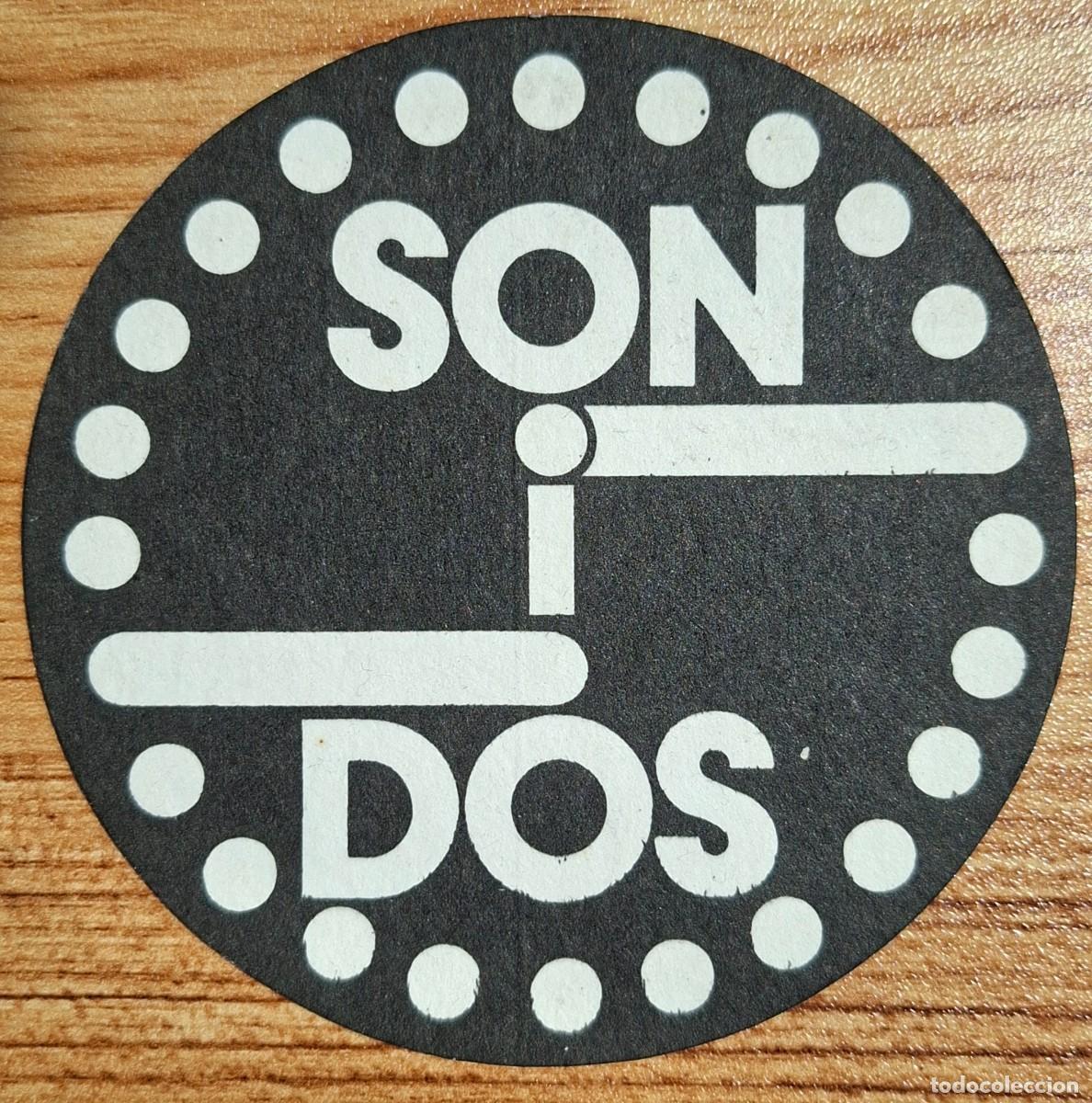 Otros Art&iacute;culos de Coleccionismo en Papel: Posavasos Discoteca Sonidos - Alicante