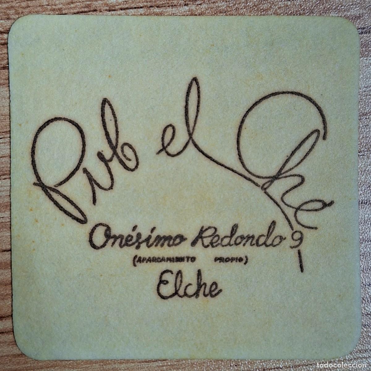 Otros Art&iacute;culos de Coleccionismo en Papel: Posavasos Pub el Che - Elche / Elx (Alicante)