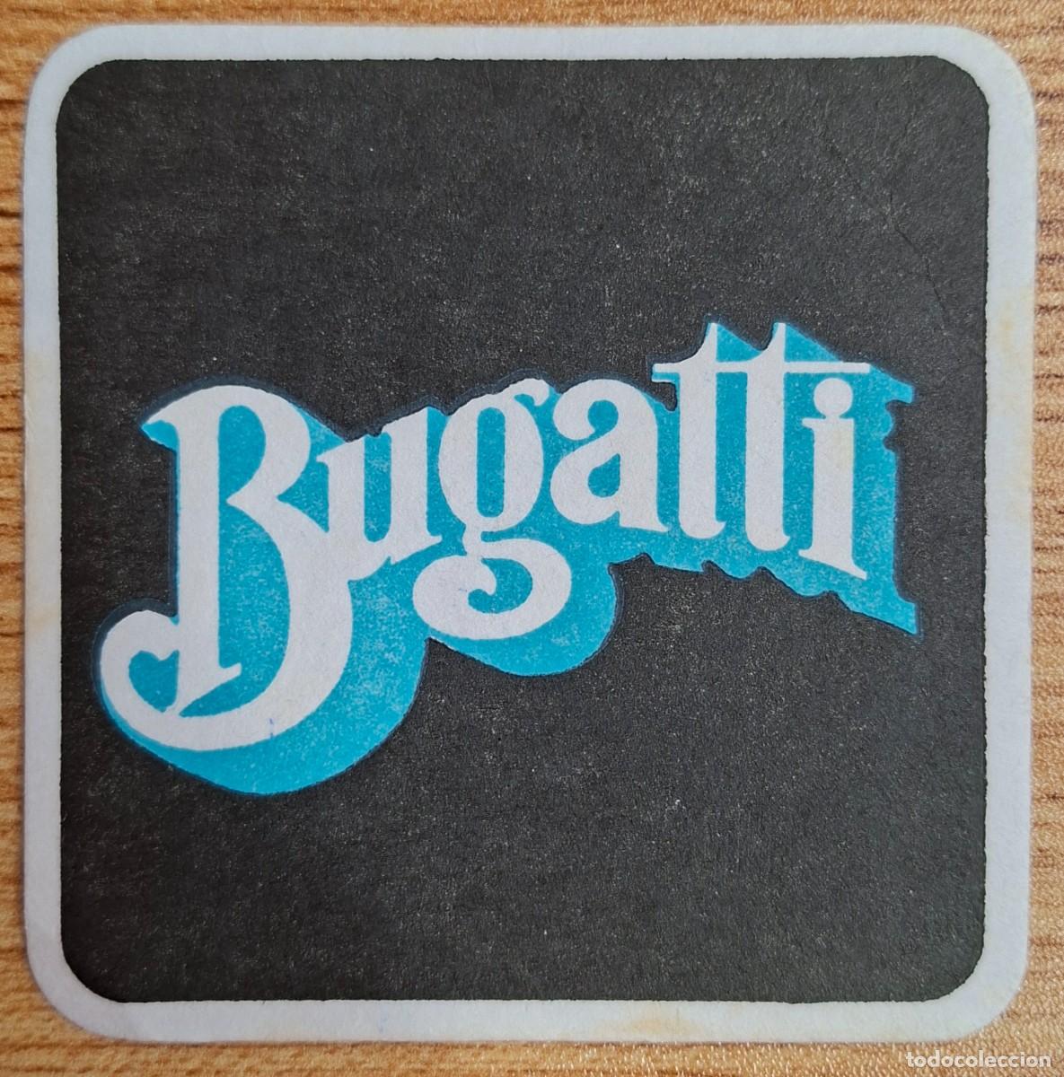 Otros Art&iacute;culos de Coleccionismo en Papel: Posavasos Discoteca Bugatti negro - Alicante