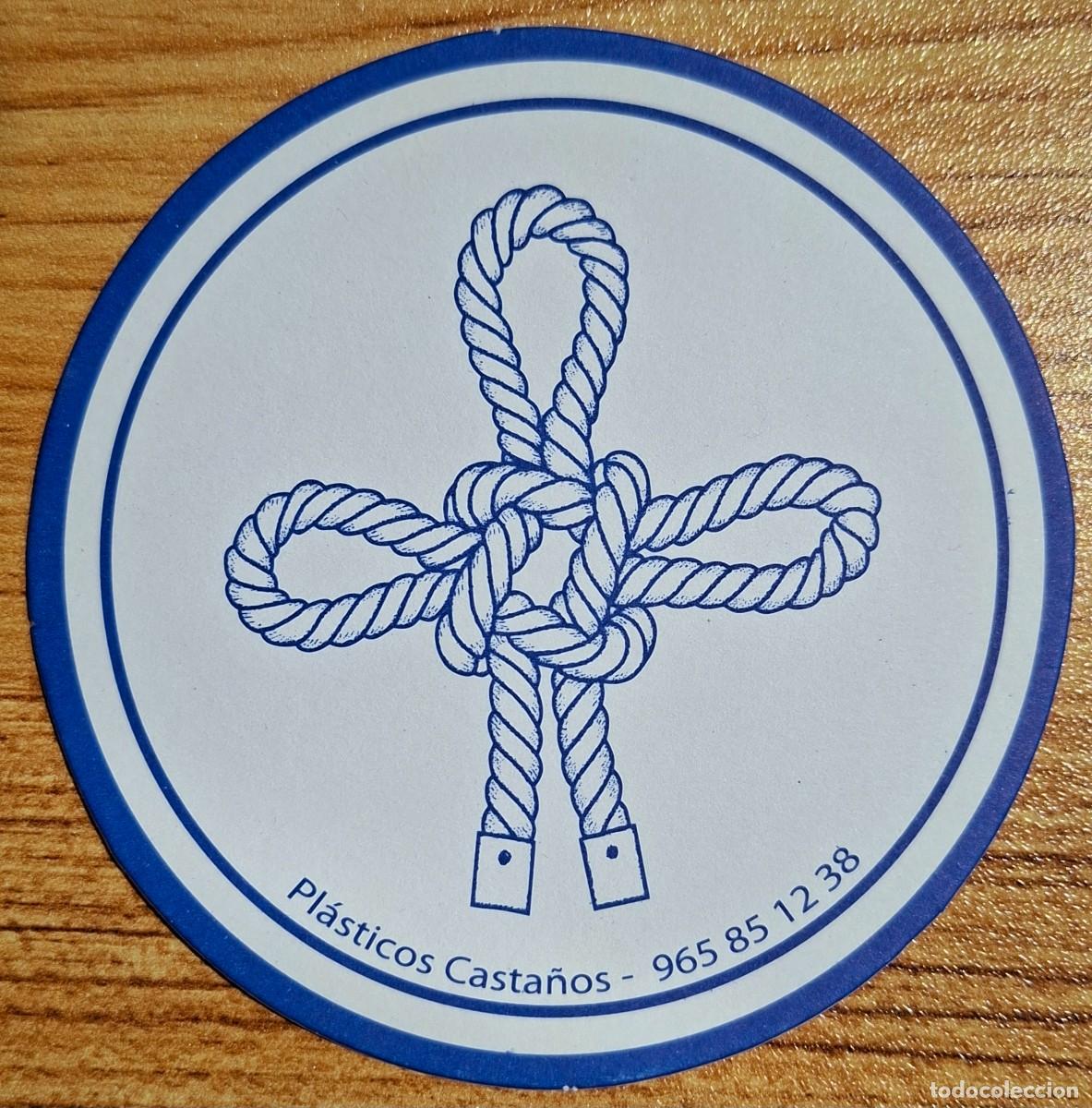 Otros Art&iacute;culos de Coleccionismo en Papel: Posavasos Pl&aacute;sticos Casta&ntilde;os - Benidorm (Alicante)