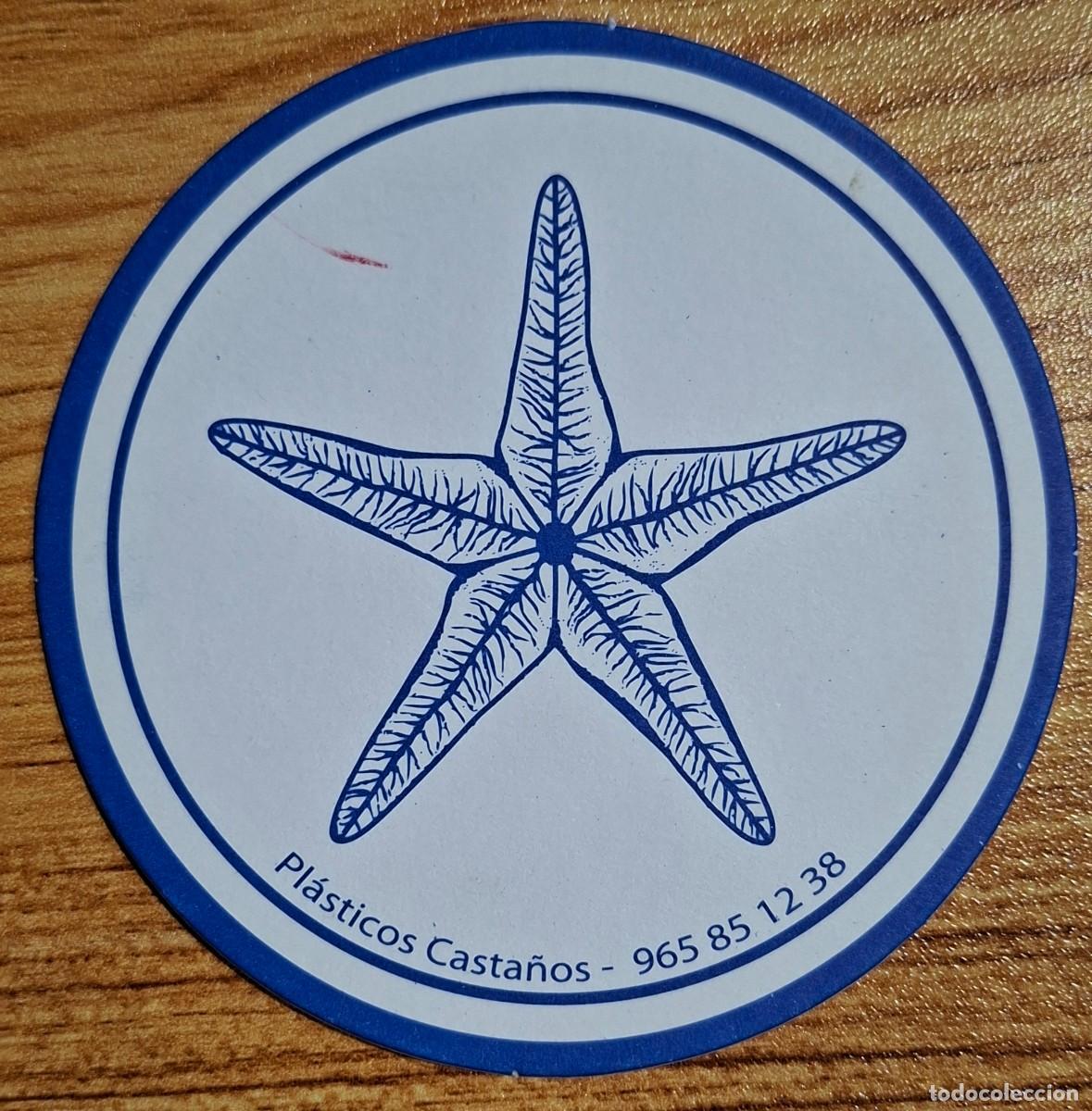 Otros Art&iacute;culos de Coleccionismo en Papel: Posavasos Pl&aacute;sticos Casta&ntilde;os - Benidorm (Alicante)