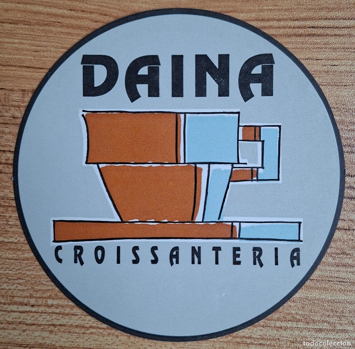Otros Art&iacute;culos de Coleccionismo en Papel: Posavasos Croissanter&iacute;a Daina - La Pobla de Segur (L&eacute;rida / Lleida)