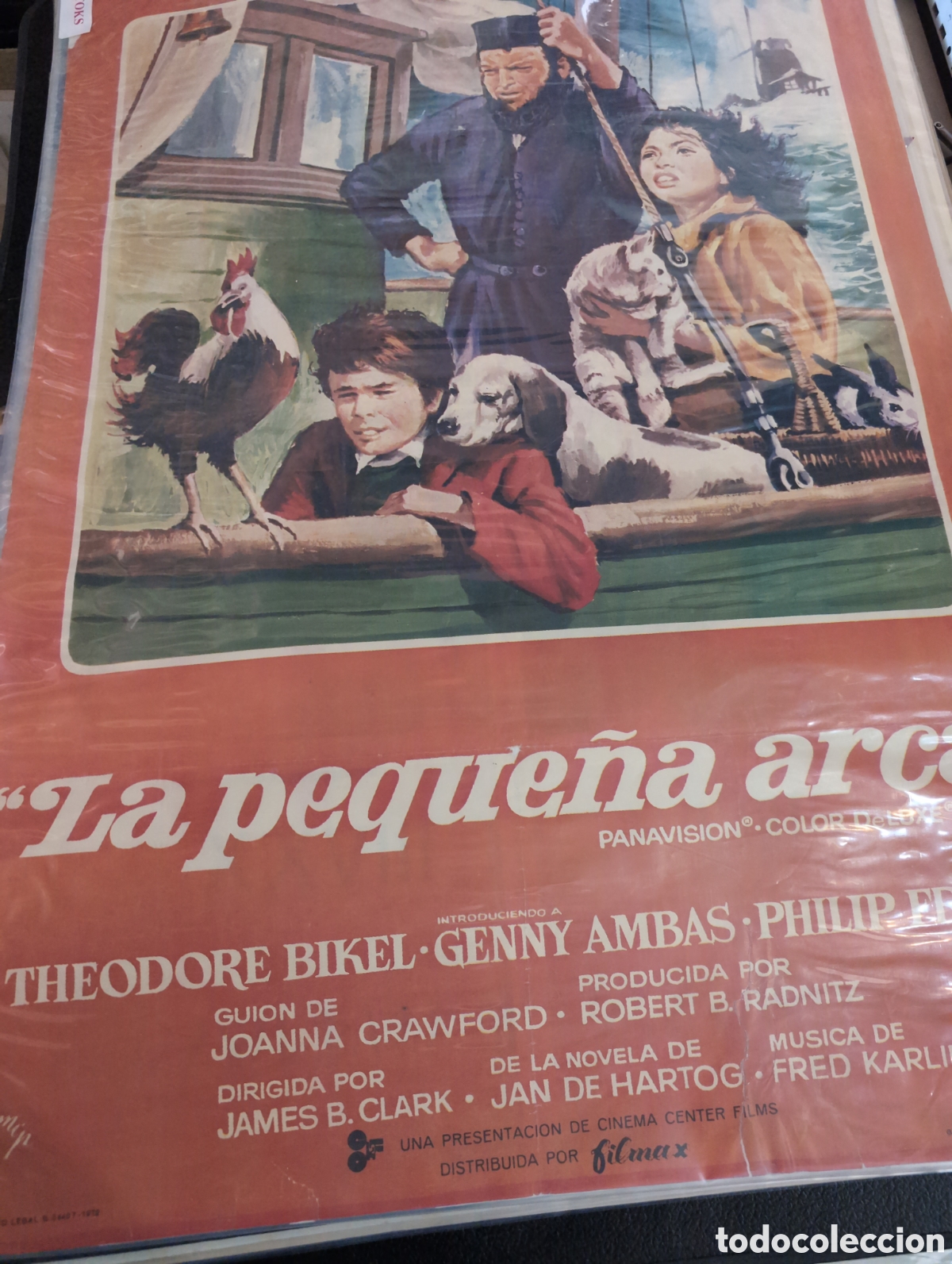 Otros Art&iacute;culos de Coleccionismo en Papel: Gran cartel de cine la peque&ntilde;a arca.