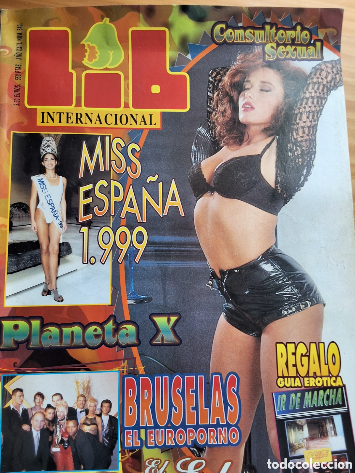 Otros Art&iacute;culos de Coleccionismo en Papel: Lib internacional revista erotica desnudos mujeres n&uacute;mero 540