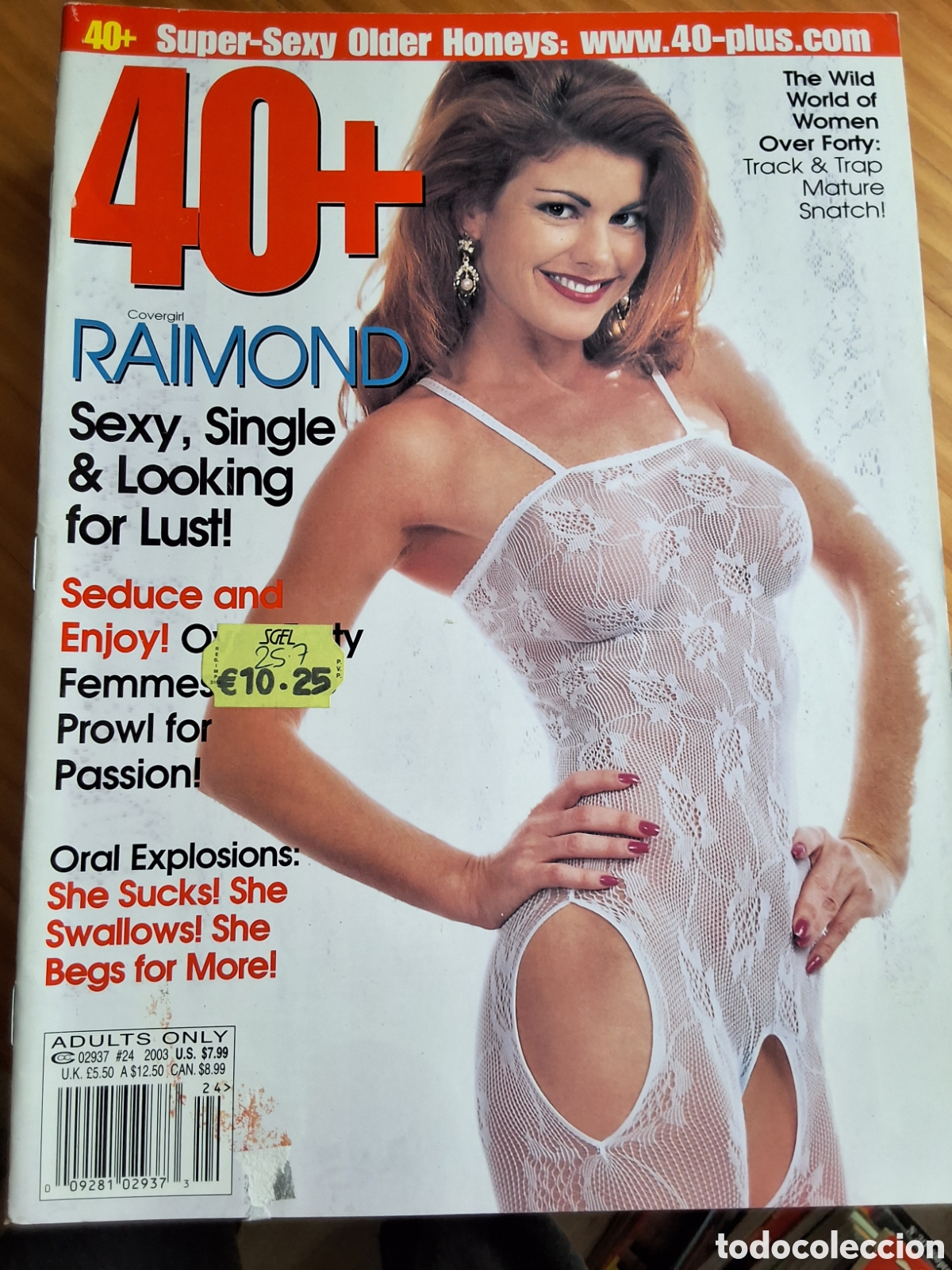 Otros Art&iacute;culos de Coleccionismo en Papel: 40+ revista erotica americana desnudos mujeres maduras 2003/24