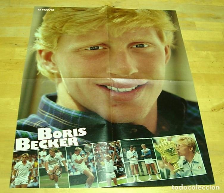 Otros Art&iacute;culos de Coleccionismo en Papel: BORIS BECKER MICHAEL J. FOX Poster 1986 Raro !!