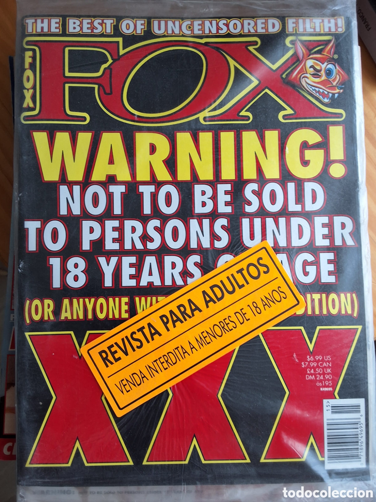 Otros Art&iacute;culos de Coleccionismo en Papel: Fox revista erotica americana desnudos mujeres 2001/1 Saint Petea Desire Gina Lexus