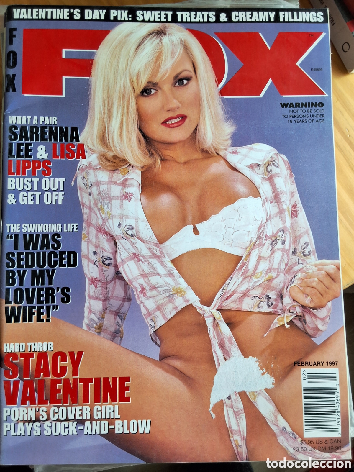 Otros Art&iacute;culos de Coleccionismo en Papel: Fox revista erotica americana desnudos mujeres 1997/2 Sarenna Lisa Cheryl
