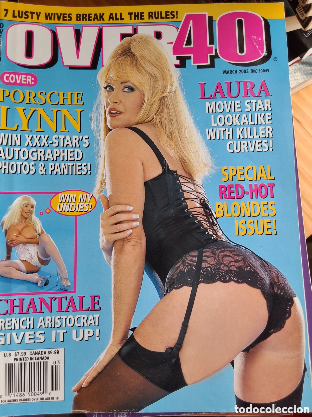 Otros Art&iacute;culos de Coleccionismo en Papel: Over 40 revista erotica americana desnudos mujeres maduras 2003/3