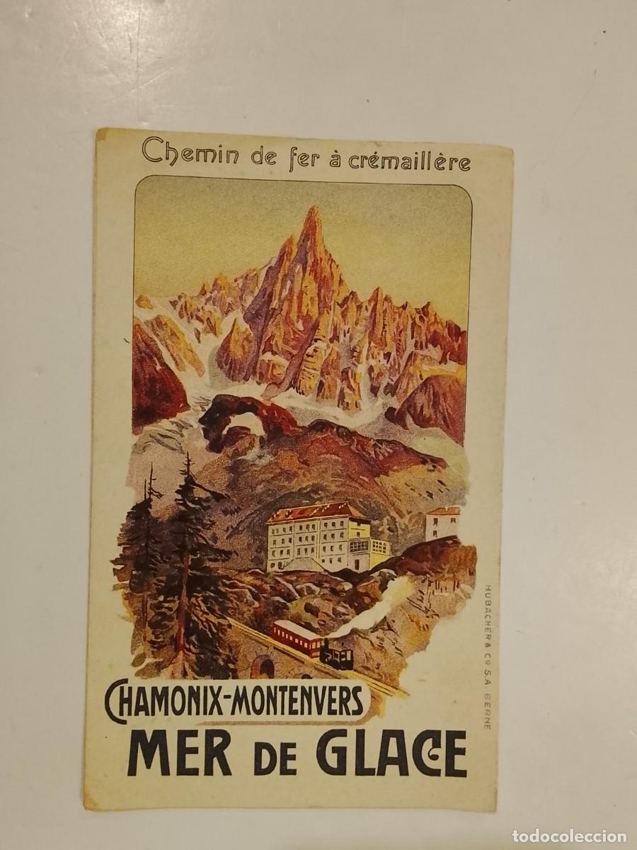 Otros Art&iacute;culos de Coleccionismo en Papel: CHEMIN DE FER A CREMAILLERE - CHAMONIX MONTENVERS MER DE GLACE -VER FOTOS-(K-15.305)