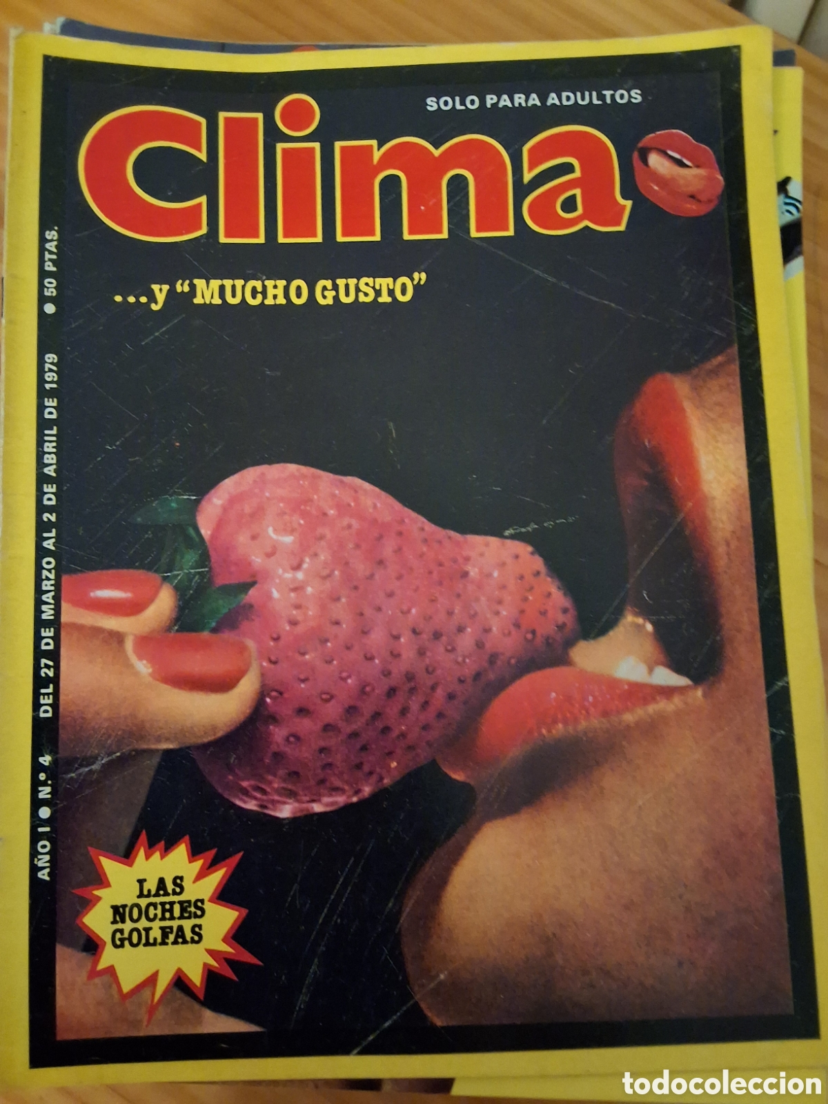 Otros Art&iacute;culos de Coleccionismo en Papel: Clima revista erotica espa&ntilde;ola desnudos mujeres n&uacute;mero 4 a&ntilde;o 1979/3