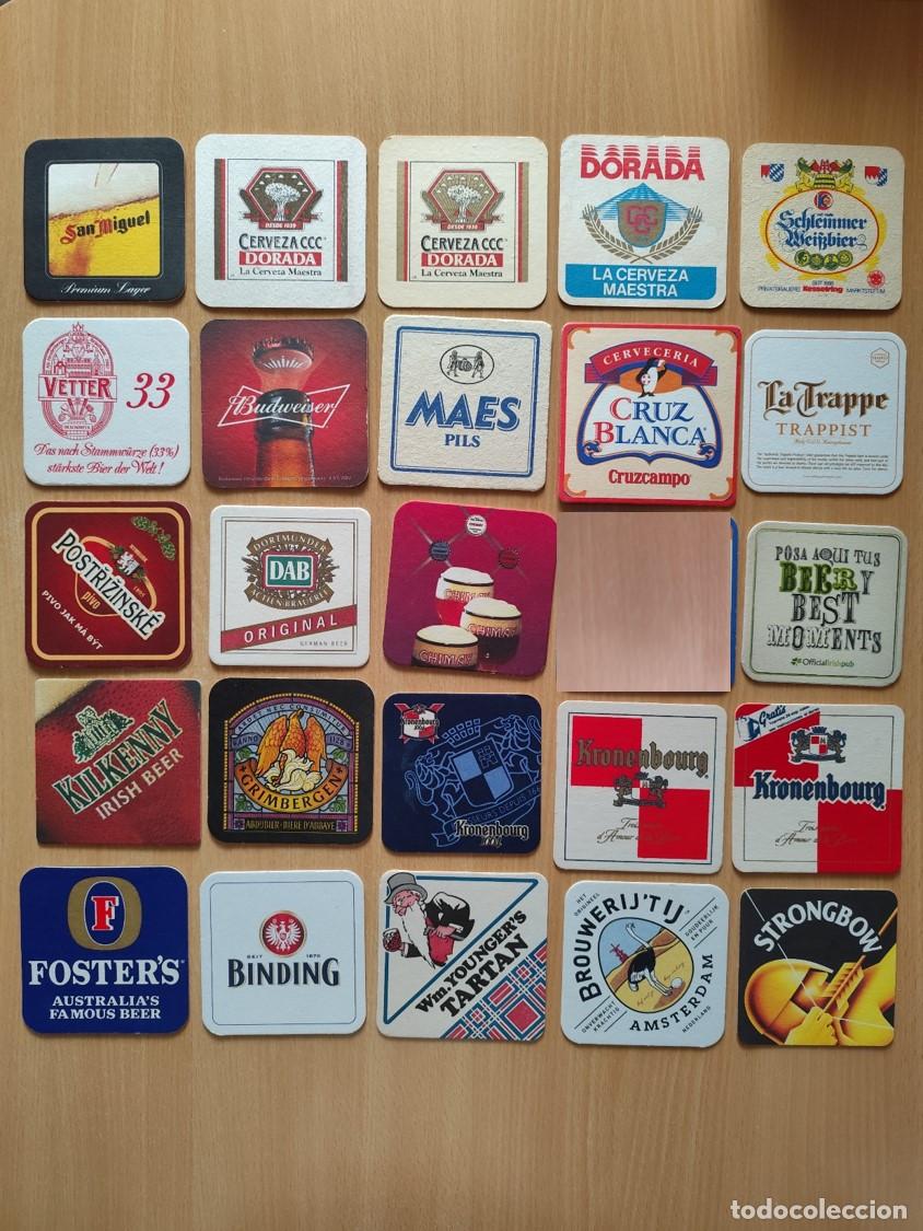Paper Collecting Others: Lote 2 de posavasos de cart&oacute;n (tem&aacute;tica cerveza)