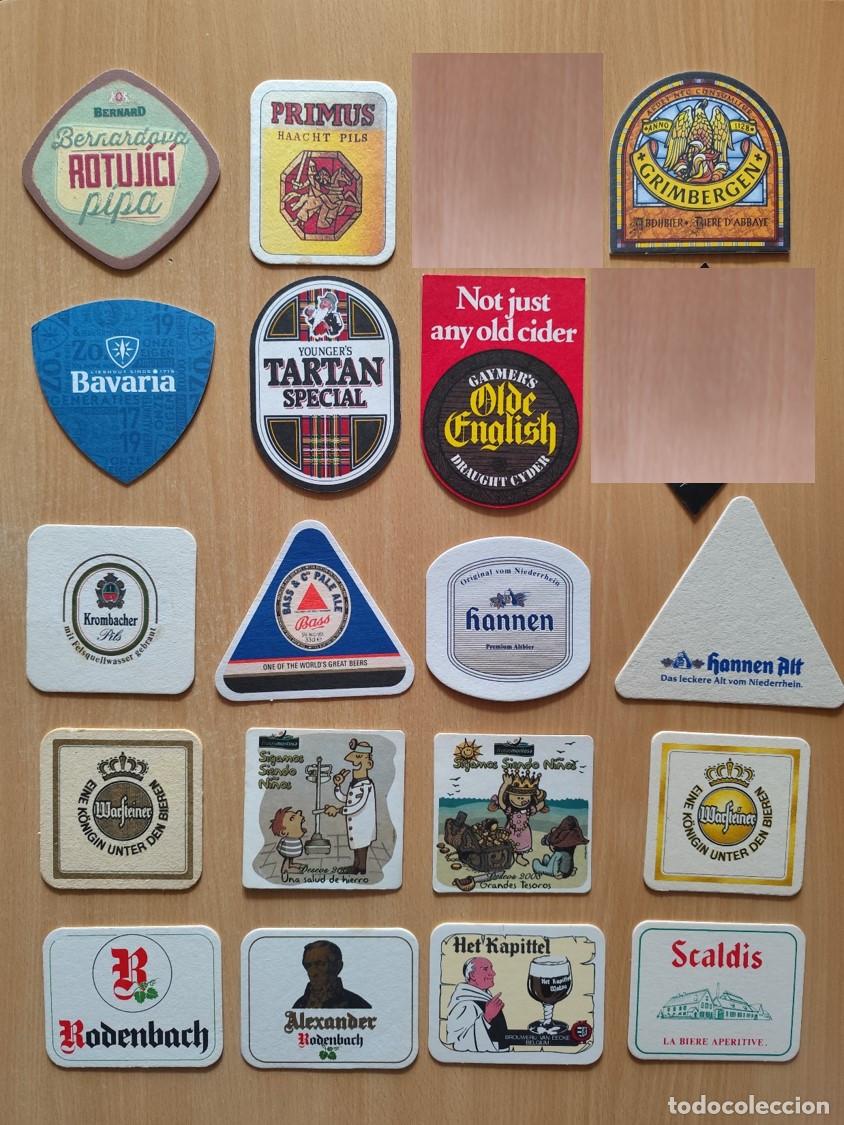 Paper Collecting Others: Lote 6 de posavasos de cart&oacute;n (tem&aacute;tica cerveza)