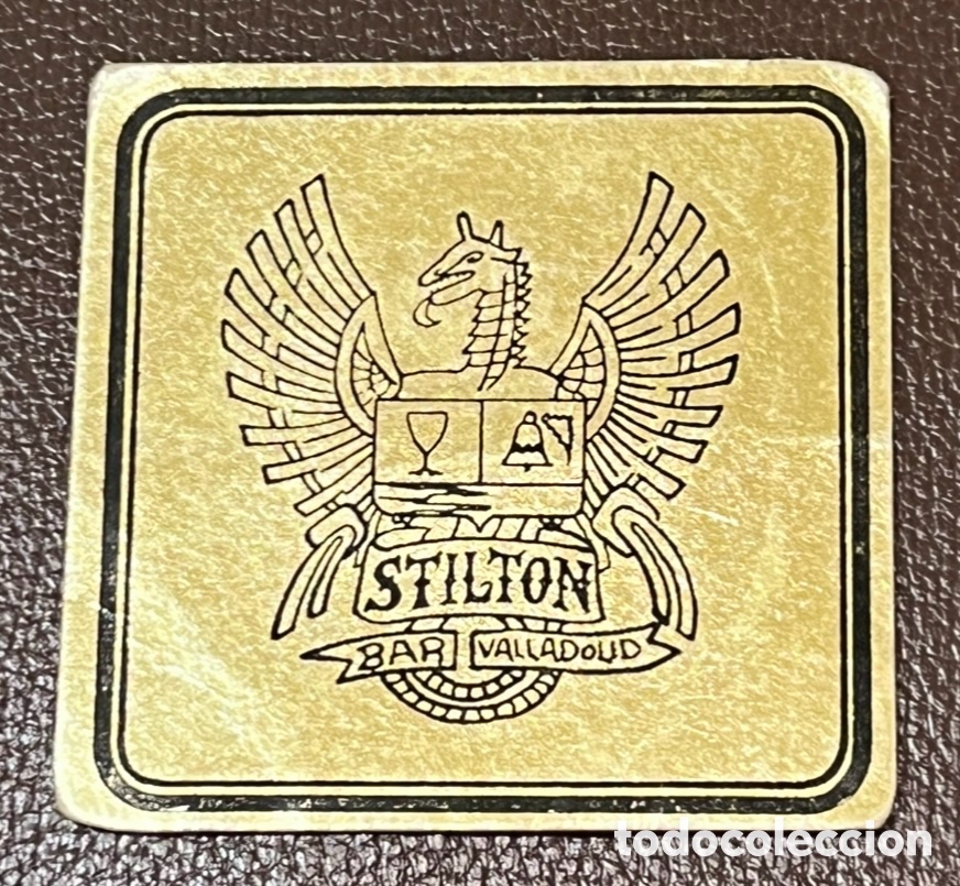 Otros Art&iacute;culos de Coleccionismo en Papel: Posavasos. STILTON Bar. Valladolid. A&ntilde;os 70.