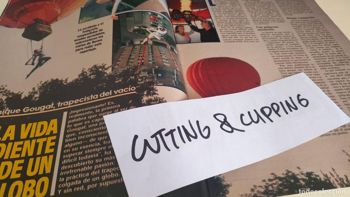 Otros Art&iacute;culos de Coleccionismo en Papel: Clipping AS306 1986 VERONIQUE COUGAT TRAPECISTA