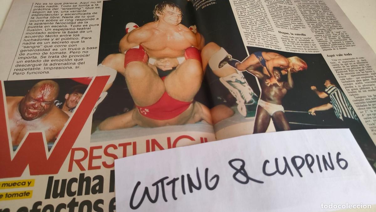 Otros Art&iacute;culos de Coleccionismo en Papel: Clipping AS272 1986 WRESTLING HULK HOGAN