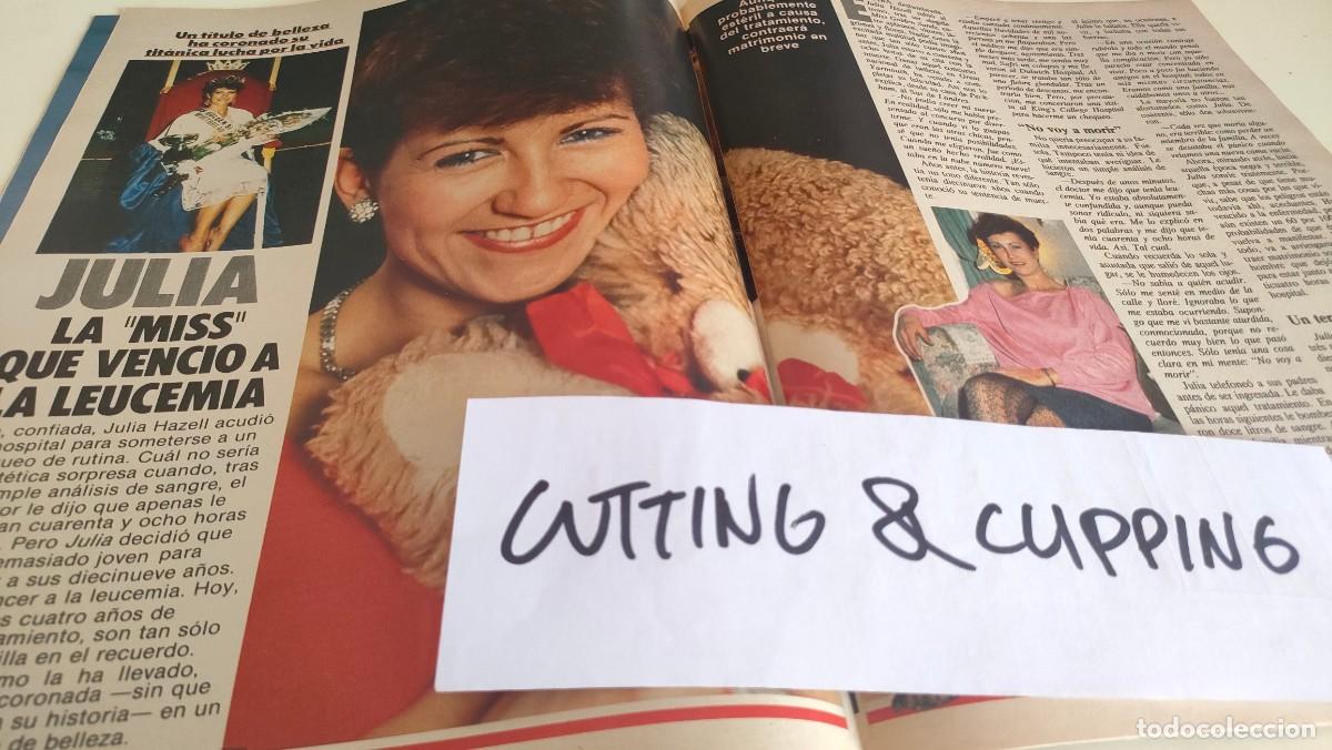 Otros Art&iacute;culos de Coleccionismo en Papel: Clipping AS272 1986 JULIA HAZELL MISS