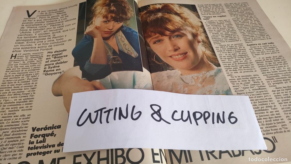 Otros Art&iacute;culos de Coleccionismo en Papel: Clipping AS272 1986 VERONICA FORQUE