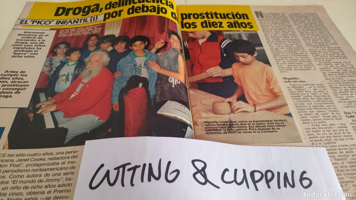 Otros Art&iacute;culos de Coleccionismo en Papel: Clipping AS269 1986 EL PICO INFANTIL, PROSTITUCION DROGA